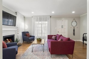Spacious living room