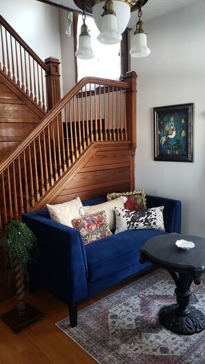 Foyer with staircase