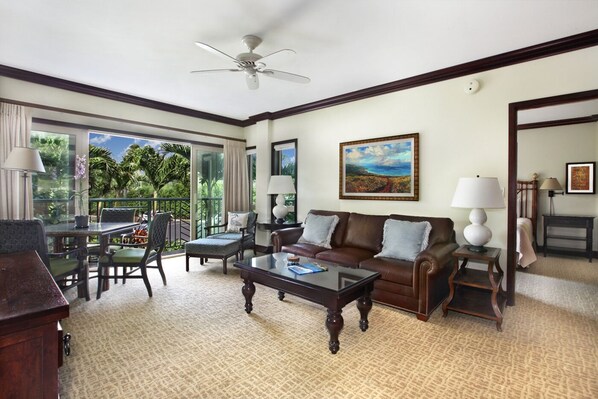 Living Room with Sleeper Sofa