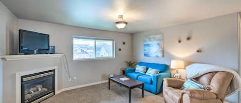 Anacortes Vacation Rental | 1BR | 1BA | Stairs to Access | 600 Sq Ft