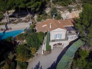 Vue aérienne Le Ventoux AIR Property Provence