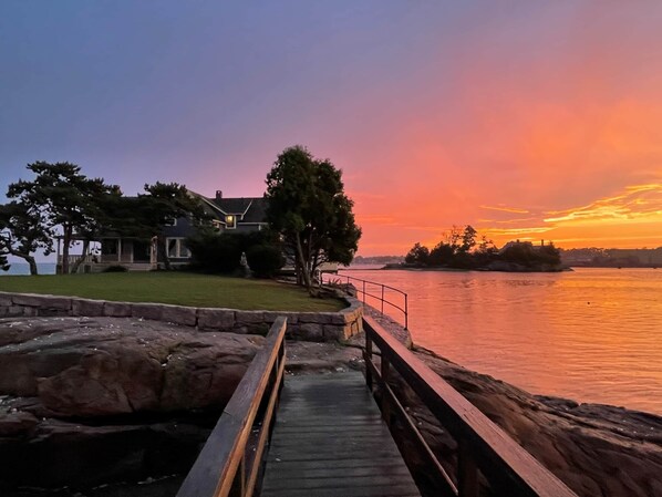 Sunset w dock