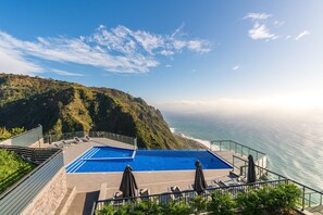 Ourmadeira Villas In Madeira Sunset Cliff Villas Swimming Pool View To Paul Do Mar 2