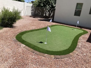 Brand new putting green!