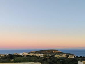 Vue sur la plage/l’océan