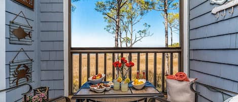 Amazing Panoramic Views -  Enjoy endless views while dining alfresco on the private porch off the living area & master bedroom.