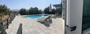 Large patio area