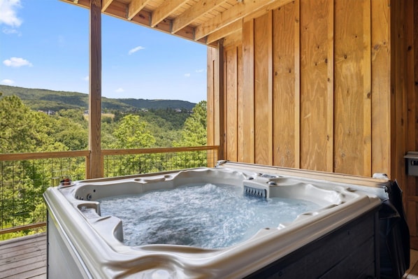 Bain à remous extérieur