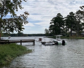 View from the dock