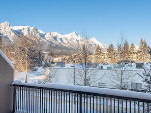 Mountain view from deck