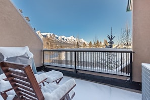 Mountain view from deck