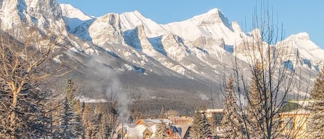 Mountain view from deck