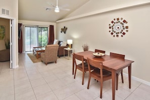 Living and dinning area.