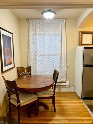 Eating nook in kitchen 