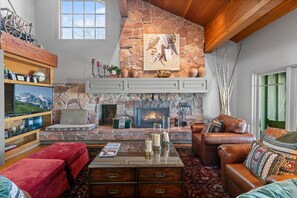 Indoors, Furniture, Living Room, Home Decor, Fireplace