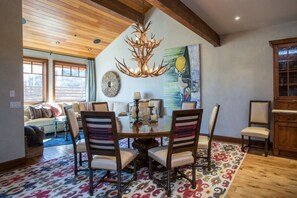 Dining Room, Dining Table, Furniture, Indoors, Table