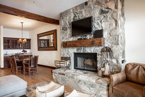 Fireplace, Indoors, Living Room, Room, Chair