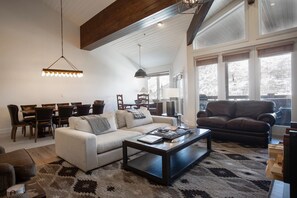 Furniture, Table, Chair, Living Room, Indoors