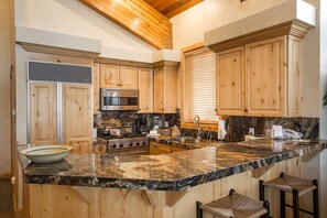 Room, Indoors, Kitchen Island, Kitchen, Furniture