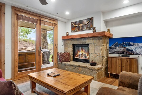 Indoors, Fireplace, Hearth, Table, Furniture