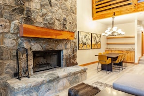 Fireplace, Indoors, Chair, Furniture, Flooring