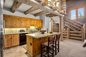 Indoors, Staircase, House, Kitchen Island, Kitchen