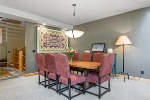 Dining Room, Dining Table, Table, Furniture, Indoors