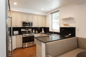 Room, Indoors, Kitchen, Microwave, Oven
