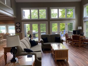 Family room, from front door