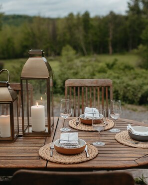 Outdoor dining