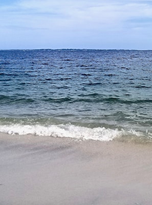 The Long Island Sound: 1 mile to Ocean Beach.