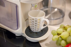 Kaffe och/eller kaffebryggare