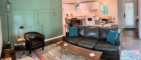 Open Living Area with Sleeper Sofa
