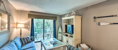 Hilton Head Island Condo | 1BR | 1BA | 625 Sq Ft | Step-Free Access