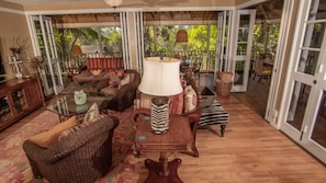 Upscale Tommy Bahama furnishings