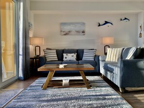 Living room with sleeper sofa 