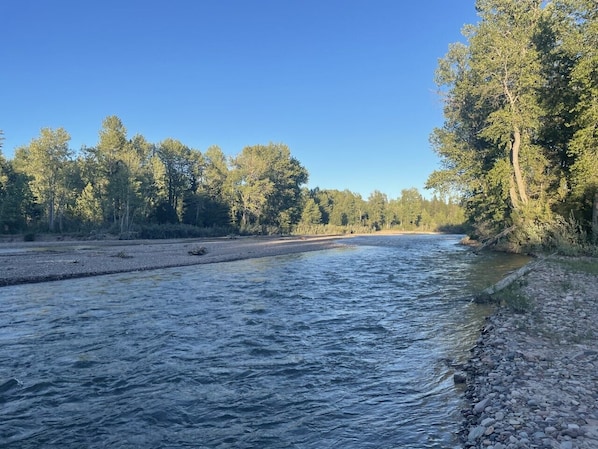 One of the prettiest and wildest rivers you'll find, the Blackfoot River.