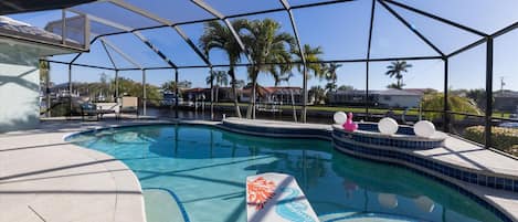 The perfect Punta Gorda private pool oasis.