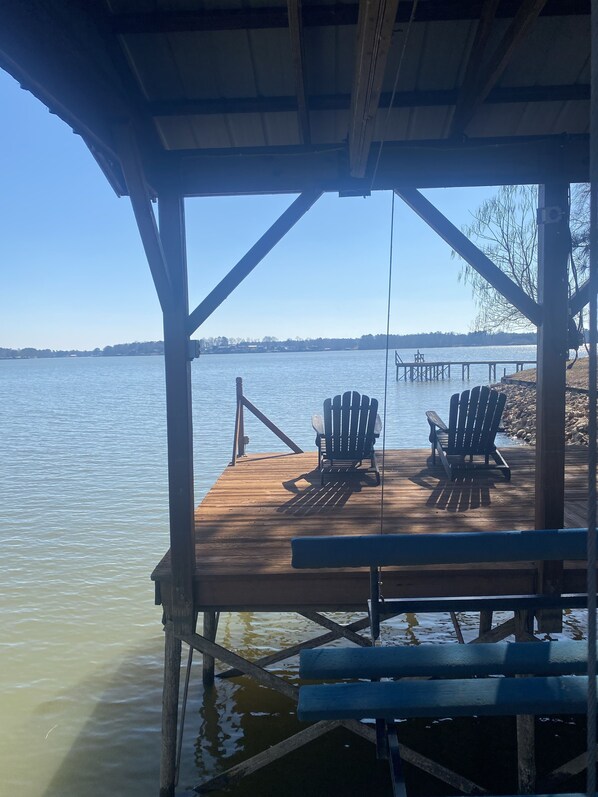 View from dock