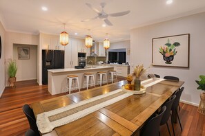 Celebrate your special occasions here - dining table to fit 16 - order a chef!