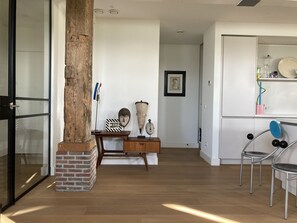 From hallway to ground floor with open kitchen, lounge/sitting, dining & tv area