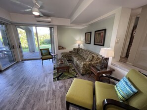 You can catch up on your favorite shows while relaxing after a fun day on the island.