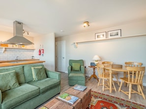 Open plan living space | The Nest - Above No. 1 Cromer Apartments, Cromer