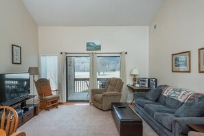 Living Area with Balcony