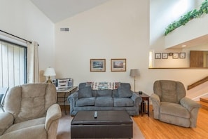 Living Area with Sleeper Sofa