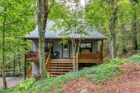 Cozy Cabin w/ Hot Tub nestled in woods. Bear Necessities is your perfect escape!