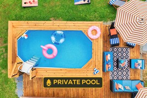 Enjoy our brand new private saltwater pool!  Perfect for family gatherings!  Open Memorial Day - Labor Day