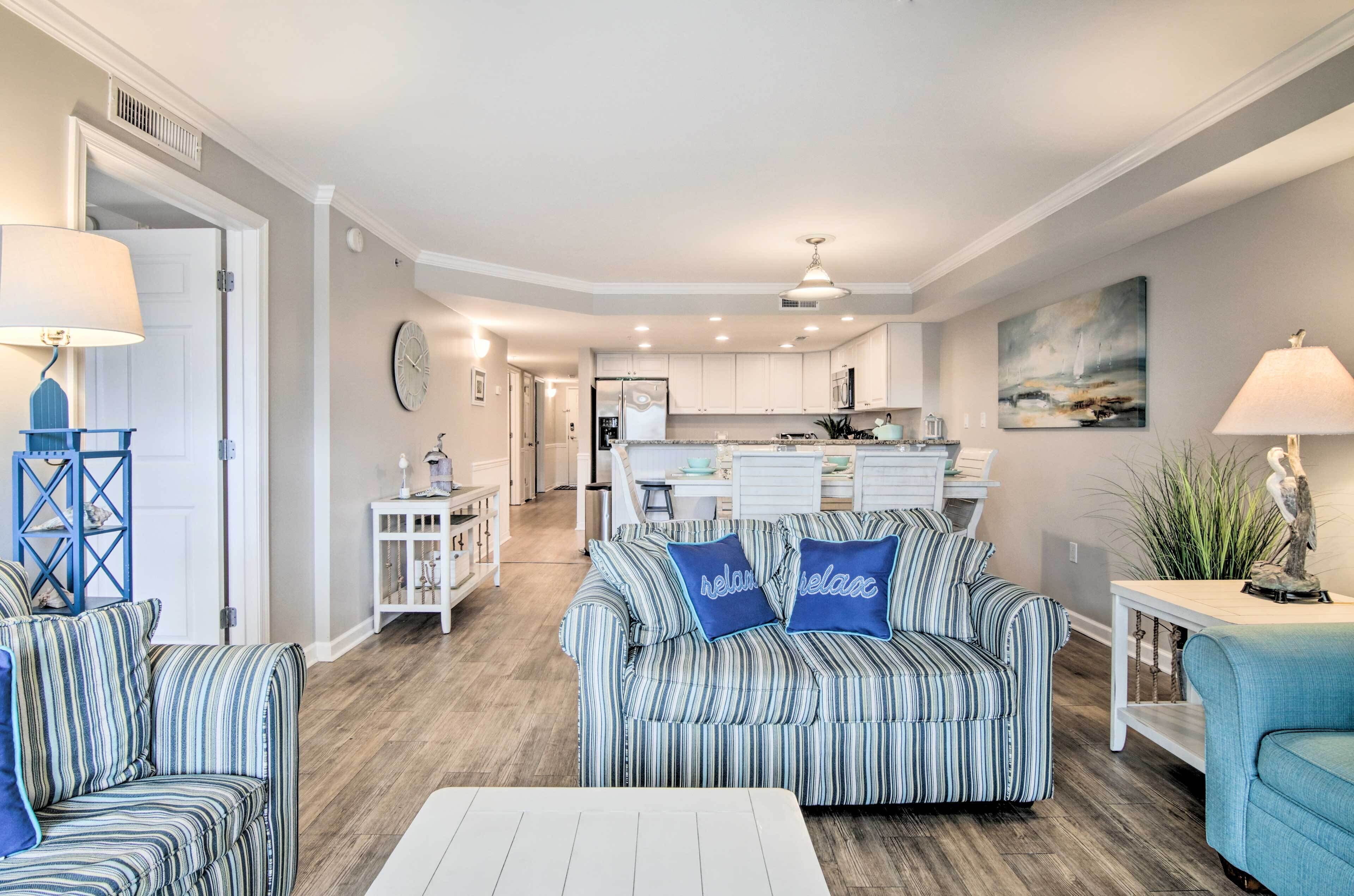 Ocean City Condo: Spacious Balcony, Walk to Beach! - Ocean