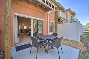 Private Patio | 2-Story Townhome