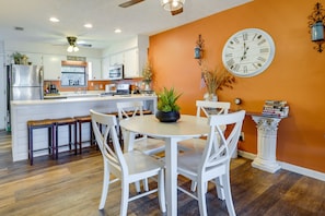 Kitchen & Dining Area | Gated Community